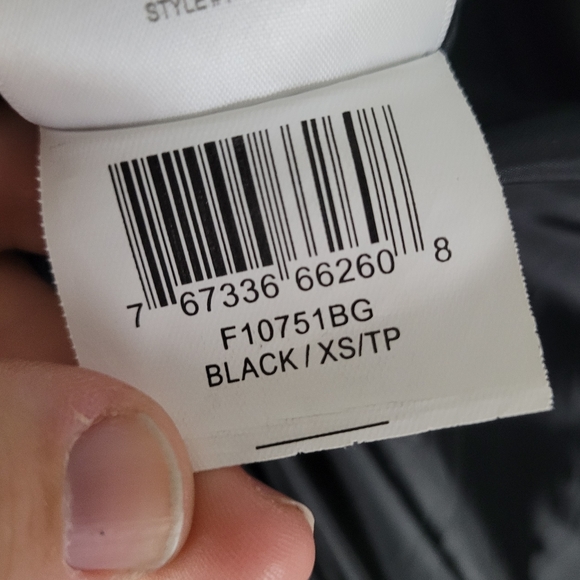 BCBGENERATION | striped faux leather biker moto jacket - Picture 10 of 10